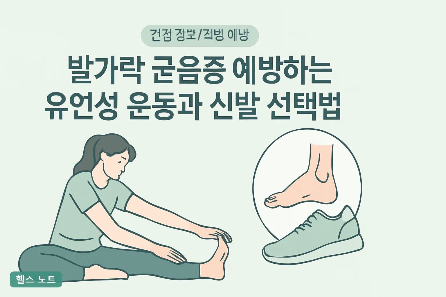 발가락 굳음증 예방하는 유연성 운동과 신발 선택법 7가지, 2026년 기준 하루 5분 벌리기 4주 실천표
