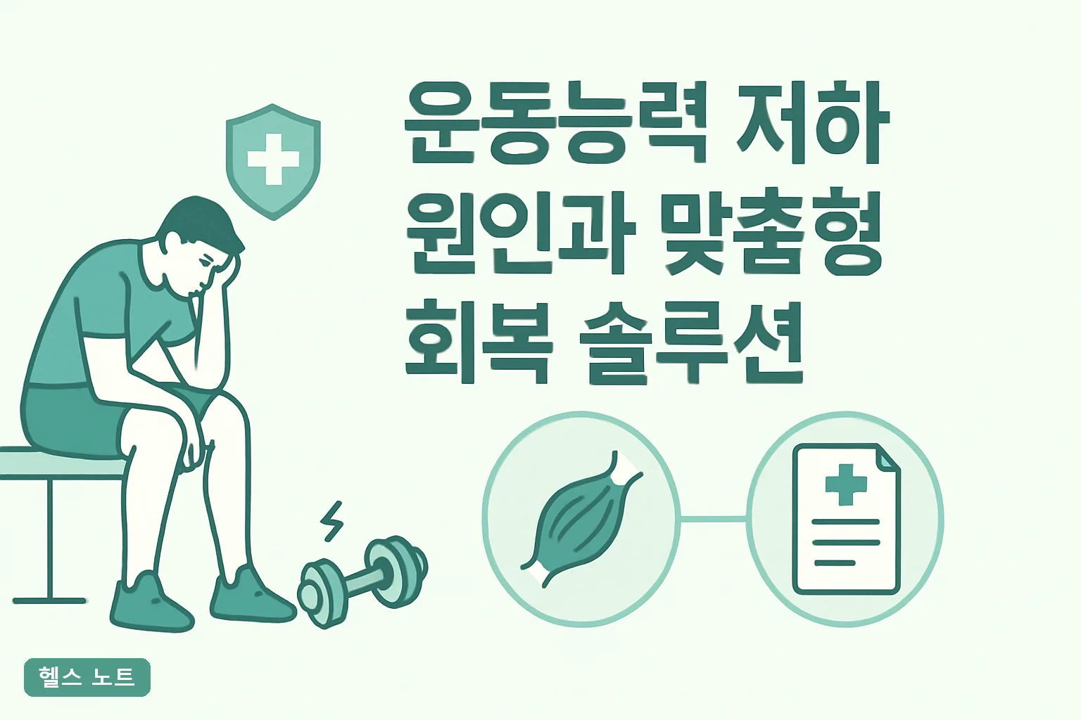 운동능력 저하 원인과 맞춤형 회복 솔루션 7가지, 2026년 기준 4주 만에 체력 되돌리는 단계별 실천표