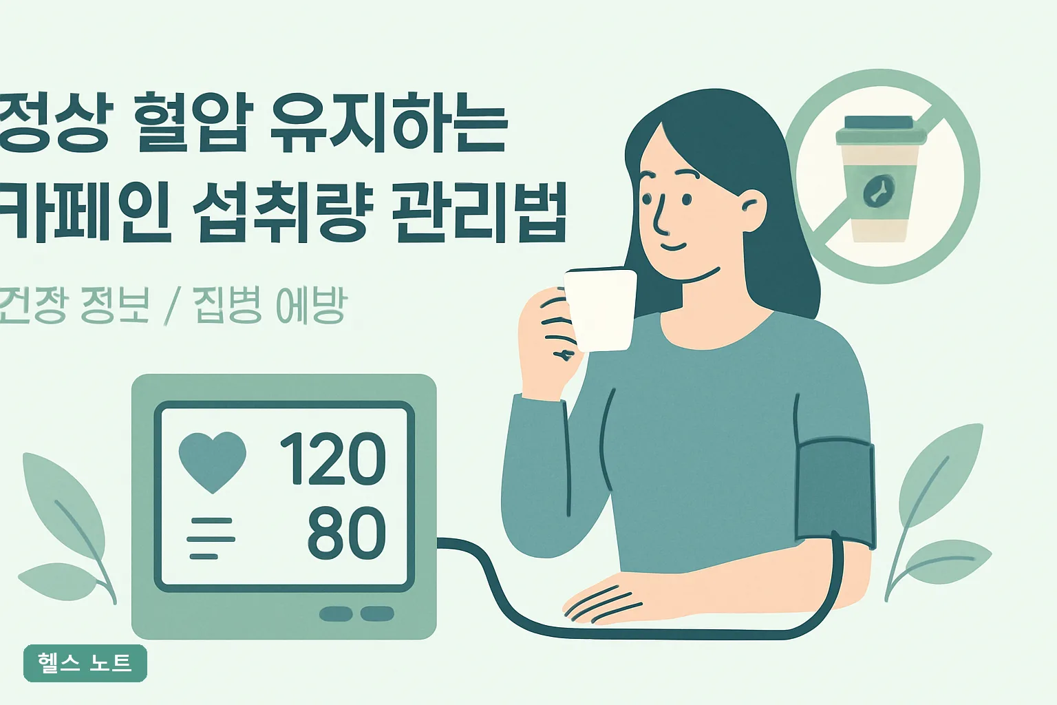 정상 혈압 유지하는 카페인 섭취량 관리법 7가지, 2026년 기준 커피 하루 몇 잔까지 안전한지 총정리