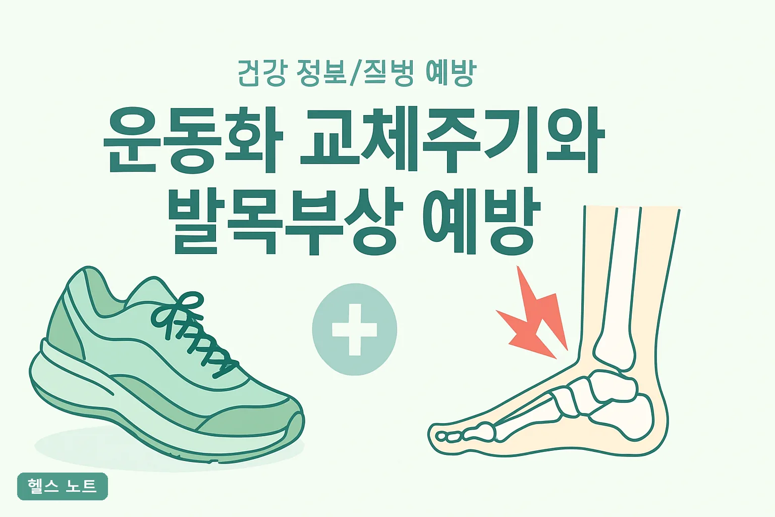 운동화 교체주기와 발목부상 예방 7가지, 2026년 기준 마모 자가진단표와 8주 실천 가이드