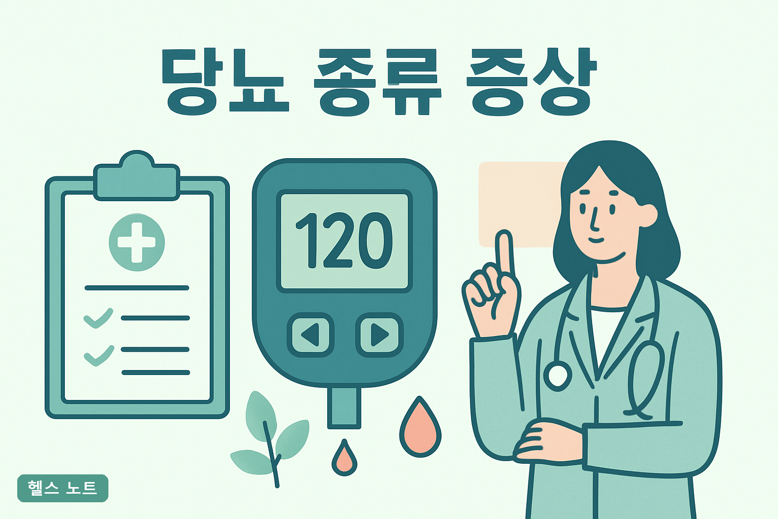 당뇨 초기증상 7가지와 당뇨 정상수치 기준 2026년 최신 정리
