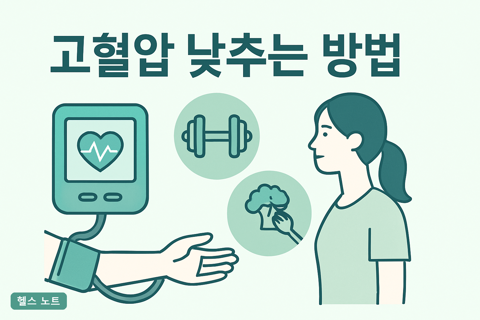 고혈압 종류 이름 5가지 총정리 2026년 최신 기준 낮추는 방법과 좋은 음식 12가지