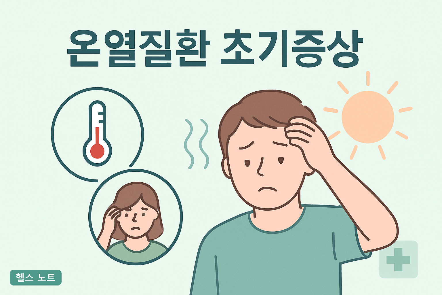 온열질환 초기증상 열탈진과 열사병 구분법 5가지와 2026년 여름 응급실 가야 하는 기준**