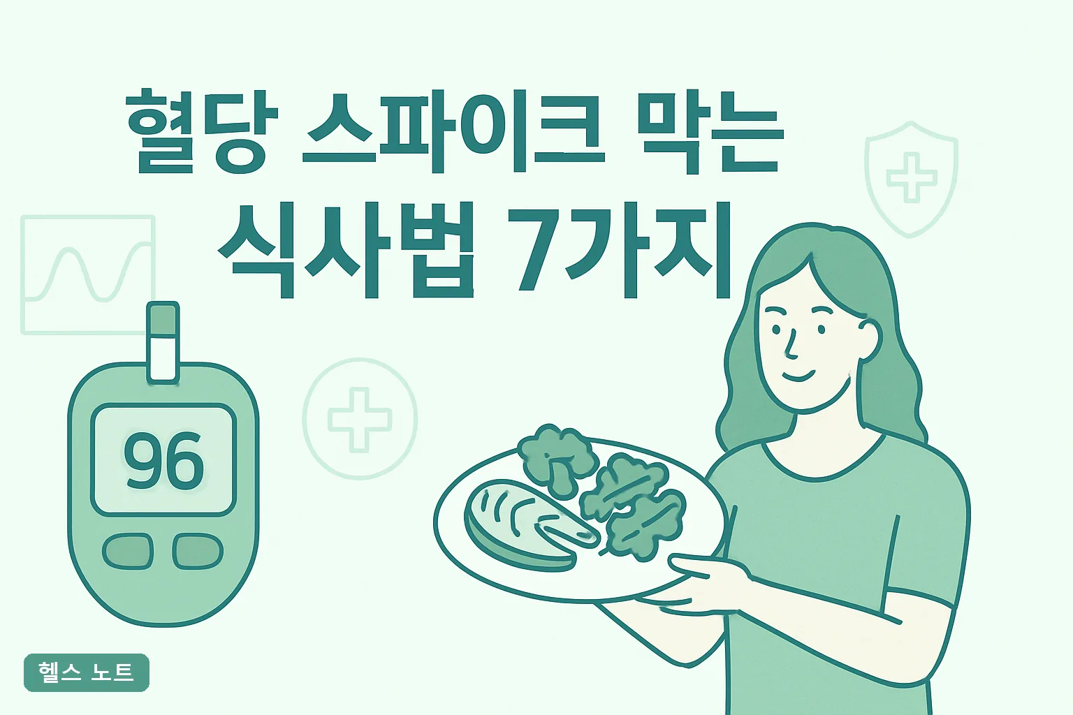 혈당 스파이크 막는 식사법 7가지, 2026년 최신 기준 식후 혈당 30% 낮추는 순서와 실천 가이드
