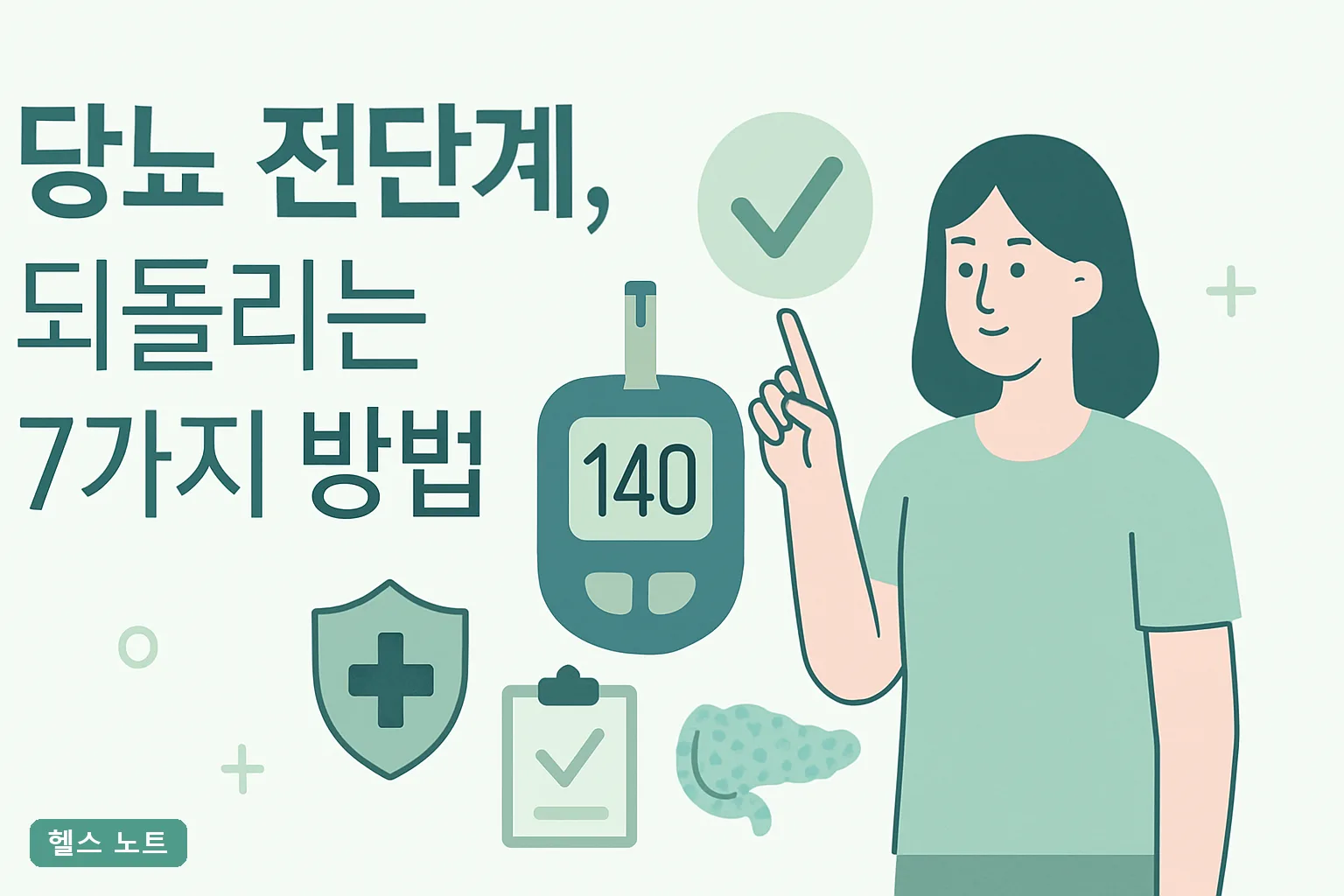 당뇨 전단계, 되돌리는 7가지 방법 2026년 최신 진단 기준과 6개월 정상 혈당 복귀 가이드