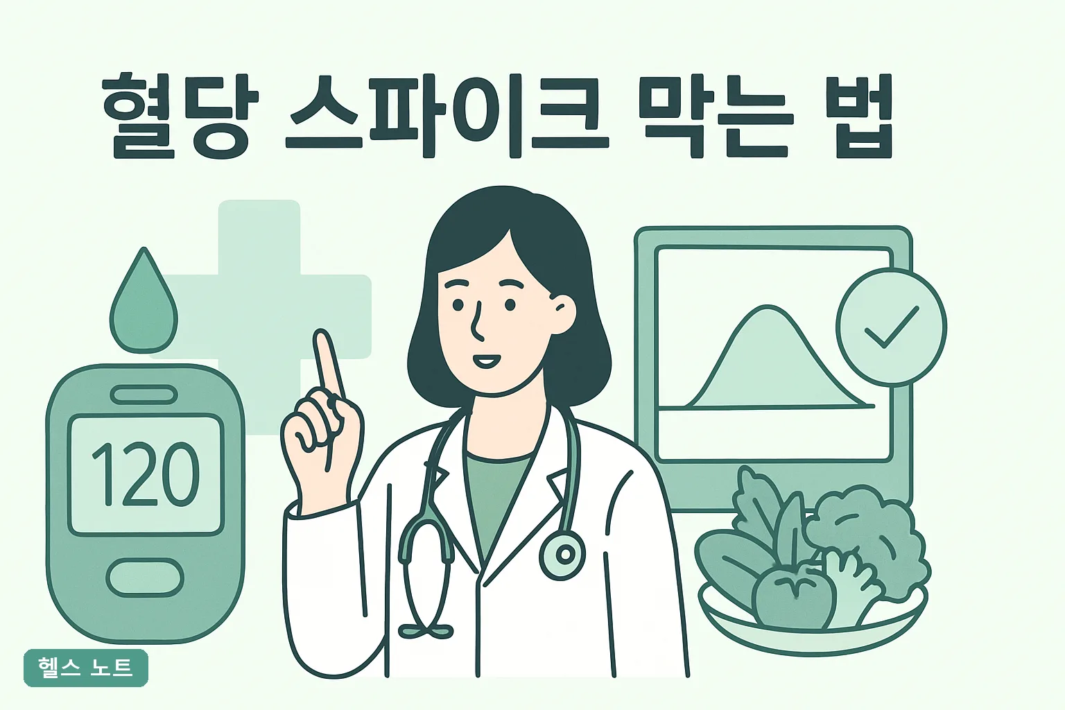 혈당 스파이크 막는 법 7가지, 2026년 기준 식후 30분 골든타임과 4주 혈당 안정 실천표