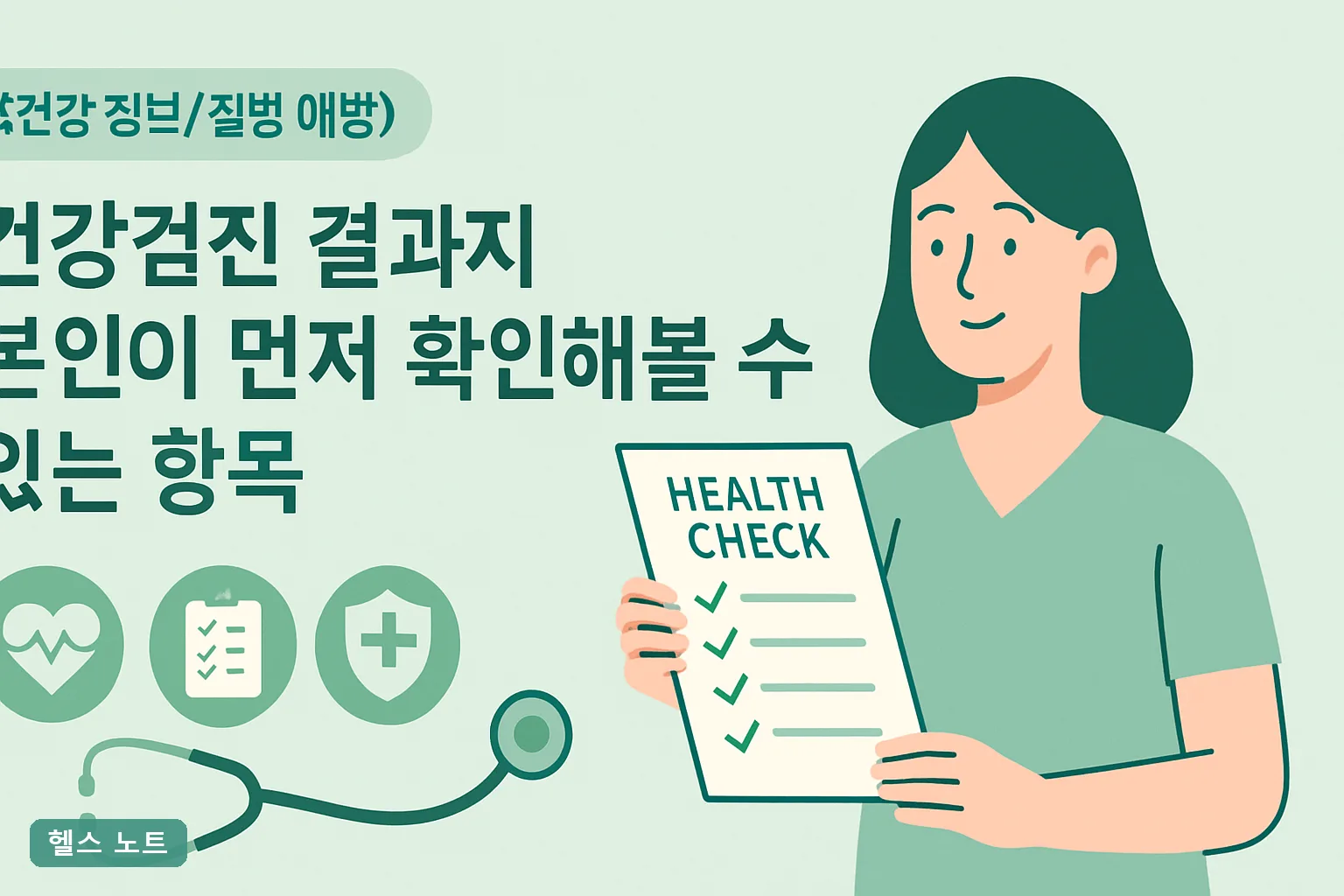 건강검진 결과지 본인이 먼저 확인해볼 수 있는 항목 8가지와 2026년 기준 수치표 총정리