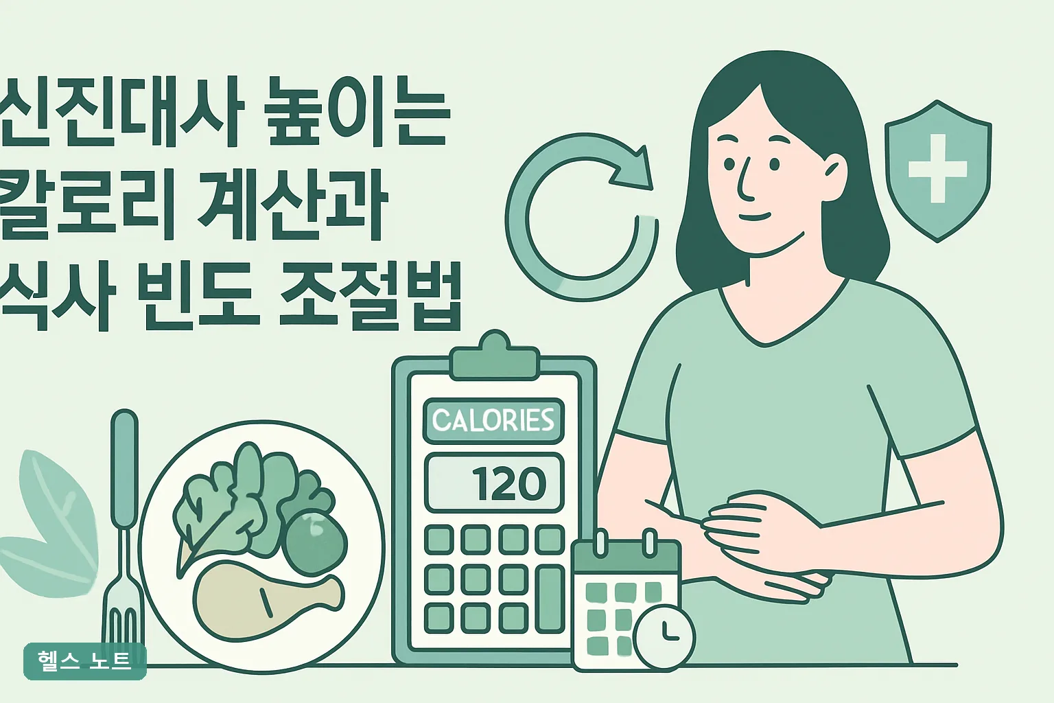 신진대사 높이는 칼로리 계산과 식사 빈도 조절법 7가지, 2026년 기준 하루 3끼 간격 4주 실천표