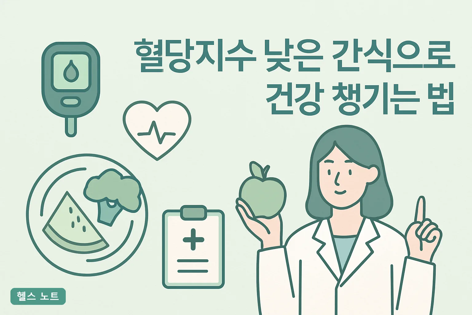 혈당지수 낮은 간식으로 건강 챙기는 법 7가지, 2026년 GI 55 이하 고르기표와 2주 실천 가이드