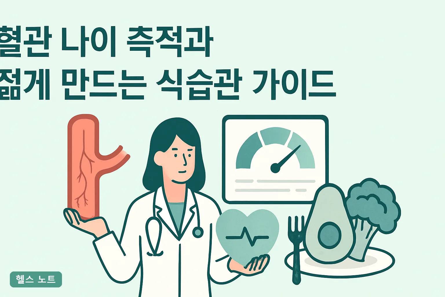 혈관 나이 측정과 젊게 만드는 식습관 가이드, 2026년 baPWV 기준표와 12주 실천 로드맵