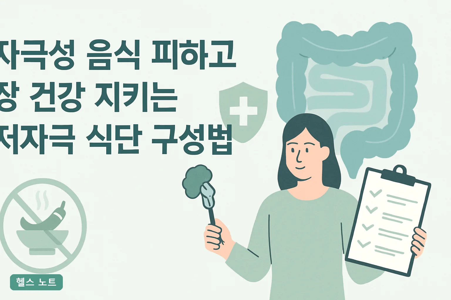 자극성 음식 피하고 장 건강 지키는 저자극 식단 구성법 7단계, 2026년 4주 실천표와 회복 기준