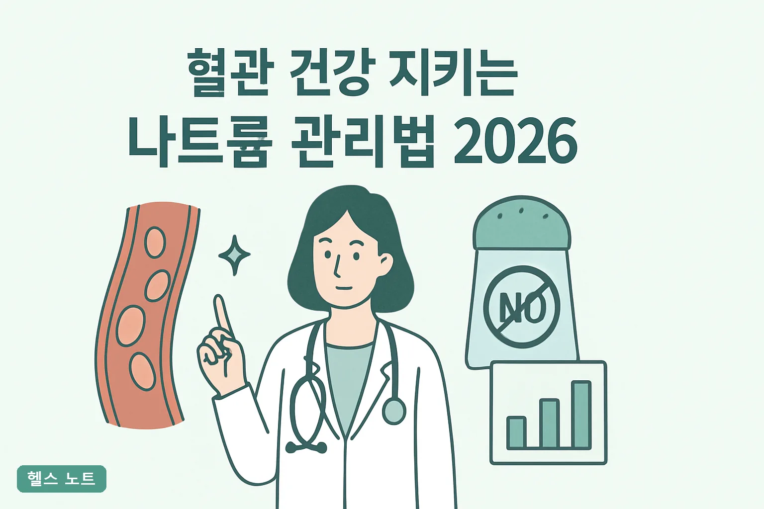 혈관 건강 지키는 나트륨 관리법 2026년 기준 하루 2000mg 맞추는 8주 실천표와 외식 요령