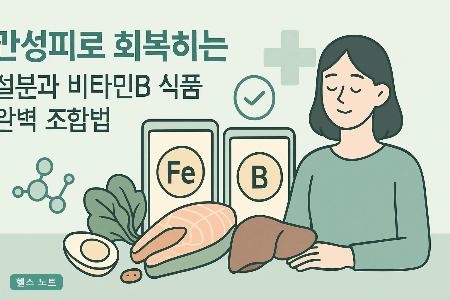 만성피로 회복하는 철분과 비타민B 식품 완벽 조합법 2026년 흡수율 3배 높이는 4주 실천표