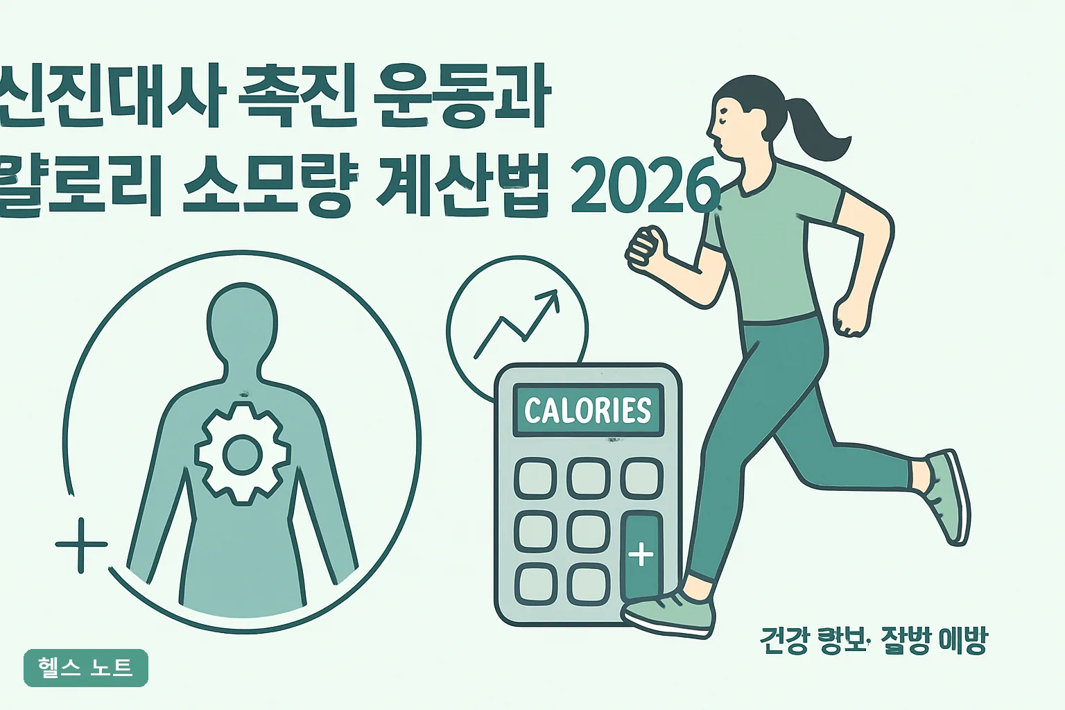 신진대사 촉진 운동과 칼로리 소모량 계산법 2026, MET 공식으로 TDEE 구하는 4주 실천표