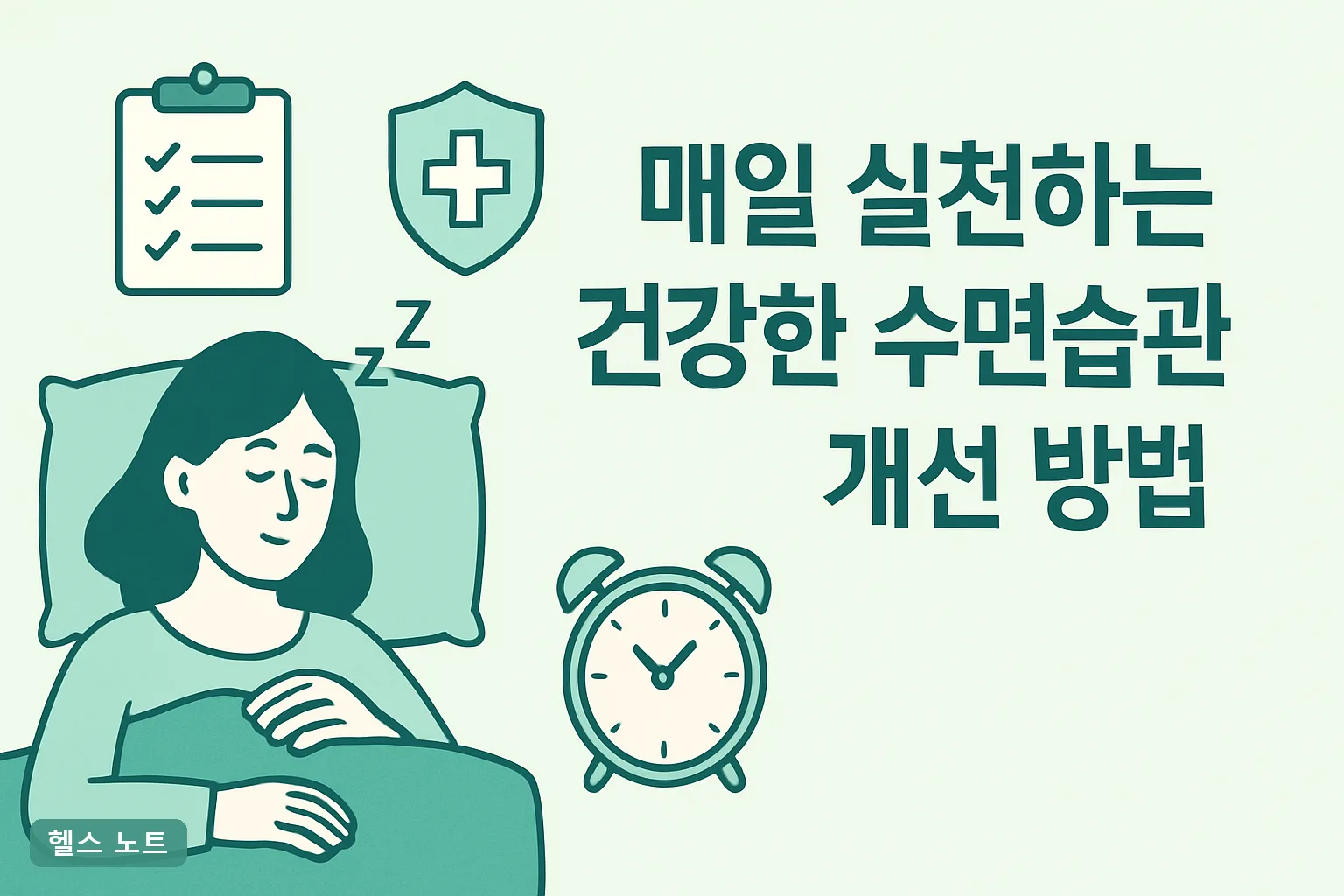 매일 실천하는 건강한 수면습관 개선 방법 7가지, 2026년 4주 만에 잠드는 시간 20분 줄이는 실천표