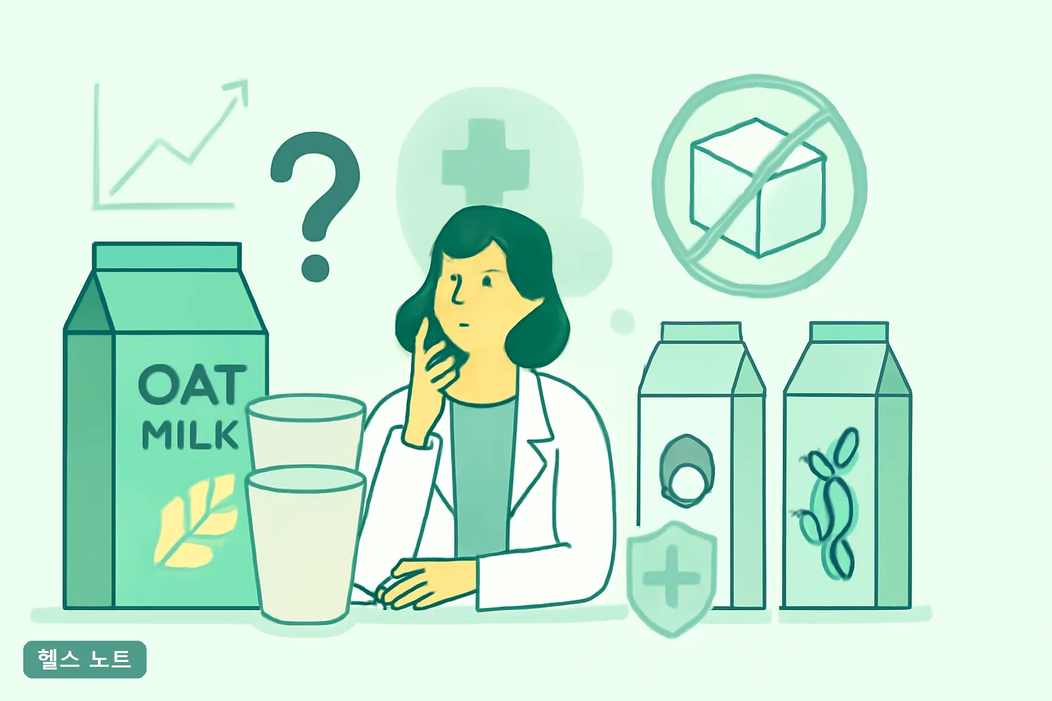 오트밀크 무가당인데 왜 달까 당류 원리와 우유 두유 비교, 2026년 100mL 성분표와 라벨 확인 3단계